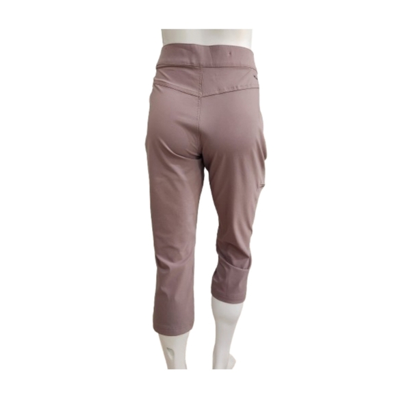 Columbia Capris, Rose Tan Savanna Hill Active Fit Stretch, Womens 12 - Picture 4 of 10